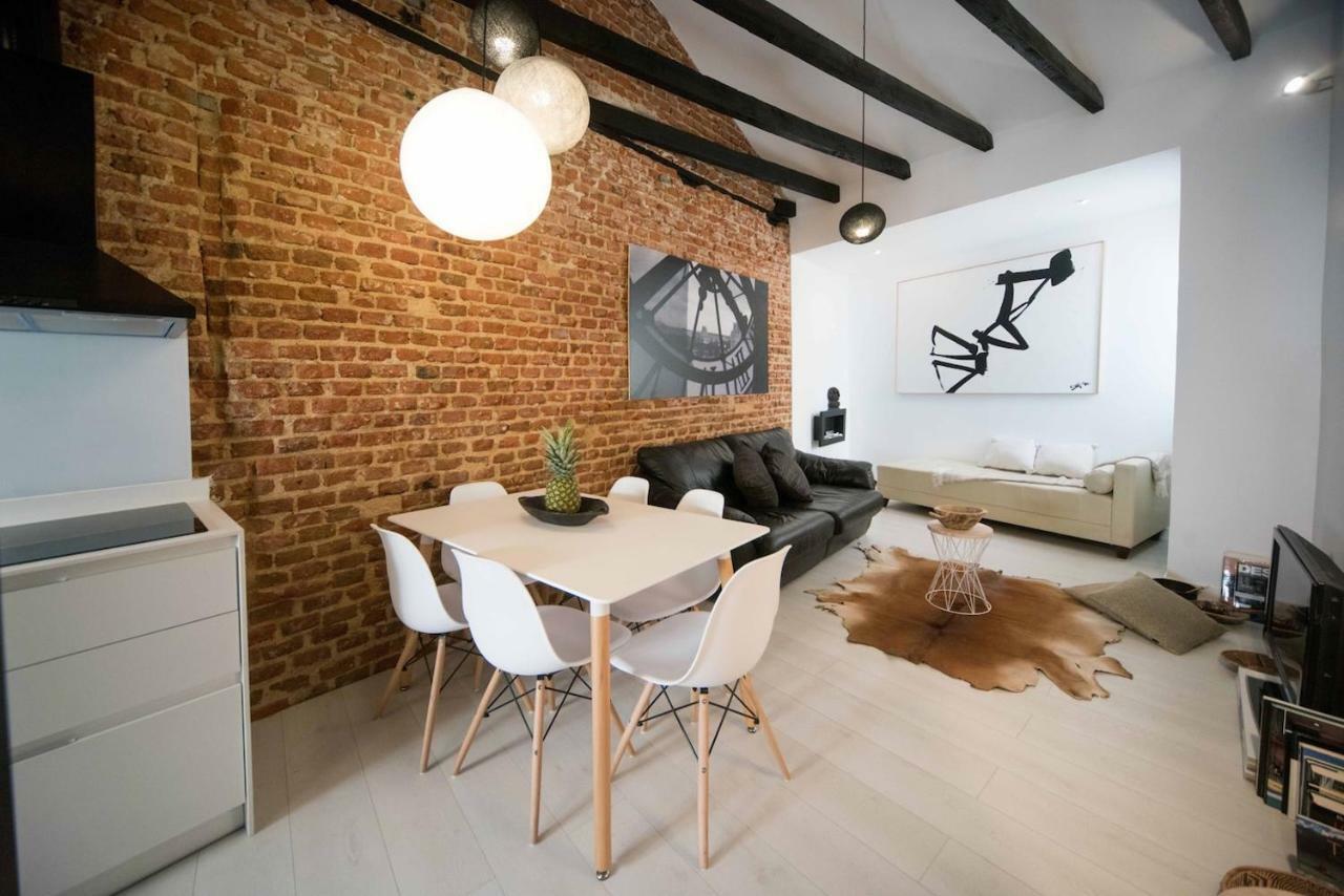 Premium Piso Loft de 3 habitaciones en centro histórico Madrid Exterior foto